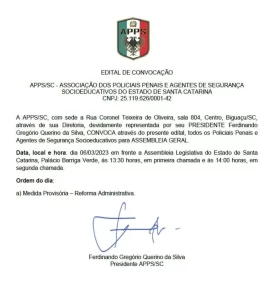 Edital de Convocação 24/02/2023