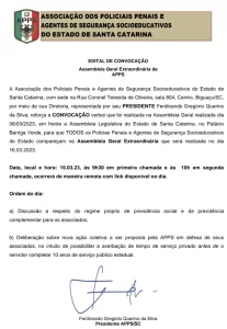 Edital de Convocação 06/03/2023