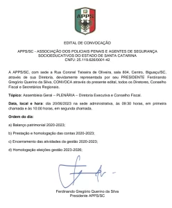 Edital de Convocação 05/05/2023