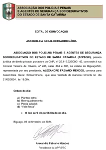 Edital de Convocação 06/02/2024