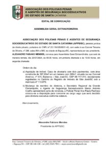 Edital de Convocação 05/07/2024